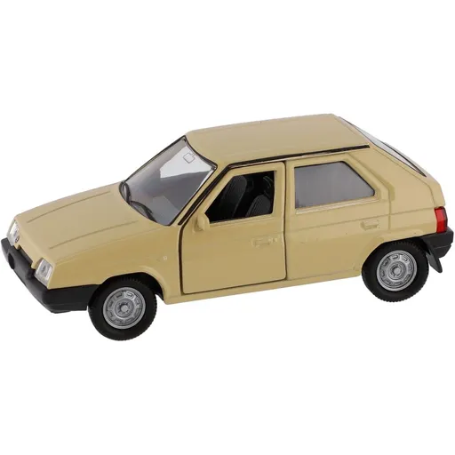 Dromader Auto Welly Škoda Favorit 11cm 1:34 béžový