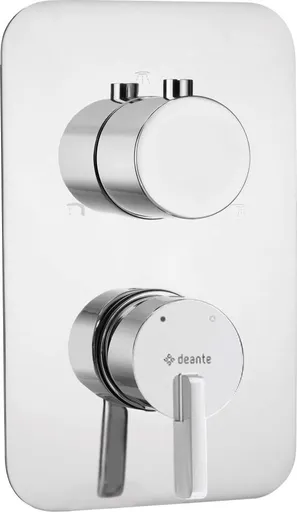 DEANTE Silia chrom Vnější prvek, pro podomítkový BOX BXY_0QSM