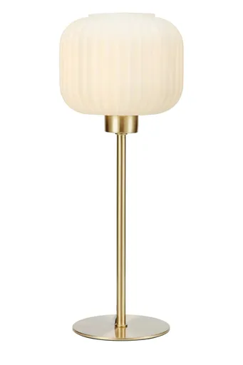 Markslöjd stolní lampa Sober, mosaz, 38 cm