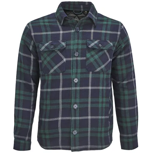 SOL'S Zateplená flanelová košile Noah - Zelená | XL/2XL