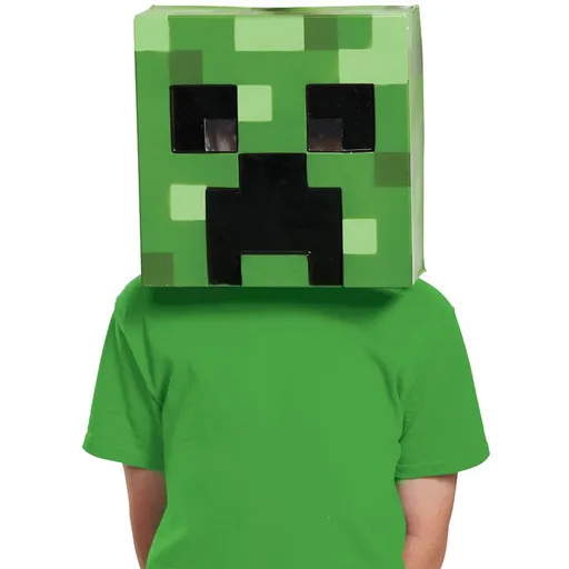 Epee Maska Minecraft Creeper dětská