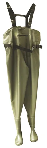 Mistrall brodící kalhoty pvc zelené - 42