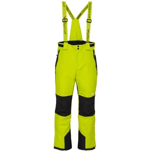 Willard BAMBUN Pánské lyžařské kalhoty s membránou, světle zelená, velikost