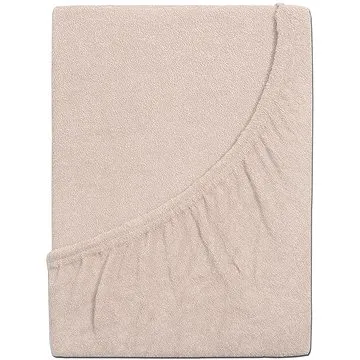 B.E.S. - Petrovice, s.r.o. Prostěradlo Froté PERFECT - Kávová 200 × 220 (2-001-0816)