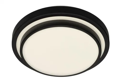 BRILONER LED stropní svítidlo, pr. 33,8 cm, 18 W, černá BRI 3459-015