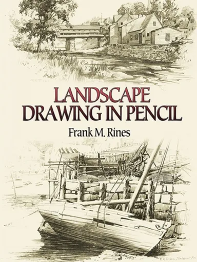 Landscape Drawing in Pencil - Frank M. Rines
