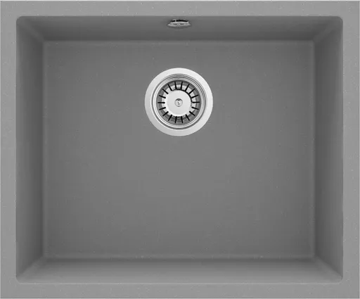 DEANTE Corda šedá metalic Granitový dřez pod desku spodní montáž ZQA_S10C
