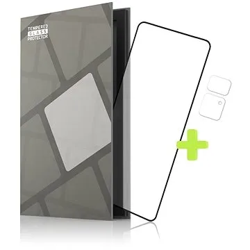 Tempered Glass Protector rámečkové pro POCO M4 Pro 5G. černé + sklo na kameru (TGR-PM4P-BL)