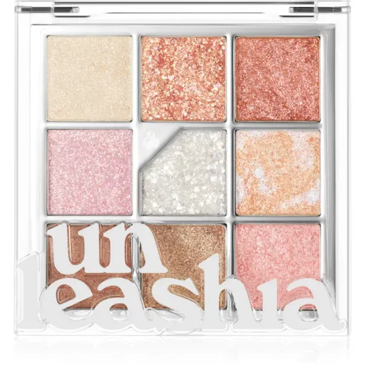 Unleashia Glitterpedia Eye Palette paletka očních stínů odstín No.1 All Of Glitter 6.2 g