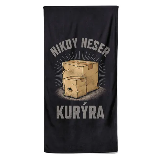 Osuška Neser kurýra (Velikost osušky: 100x170cm)