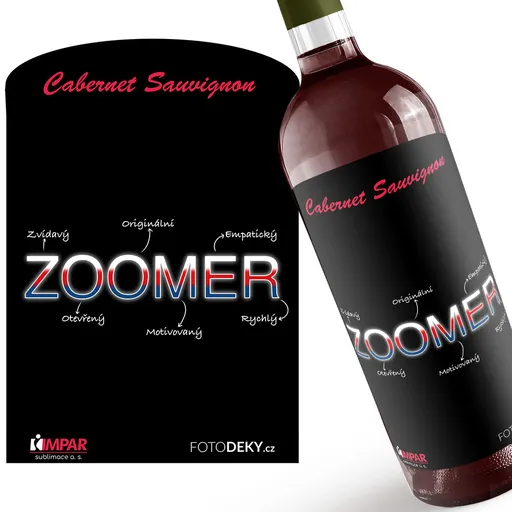 Víno Zoomer – vlastnosti (Druh Vína: Červené víno)