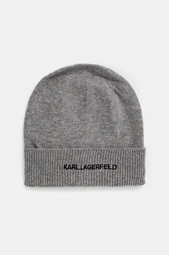 Čepice z vlněné směsi Karl Lagerfeld