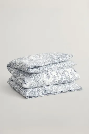 POVLEČENÍ GANT KEY WEST PAISLEY SINGLE DUVET 140X200 HEATHER GREY
