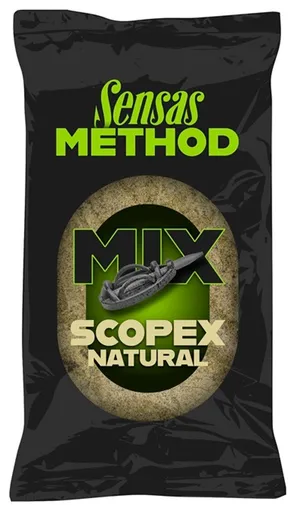 Sensas Method Mix 1kg - Natural Scopex,Sensas Method Mix 1kg - Natural Scopex
