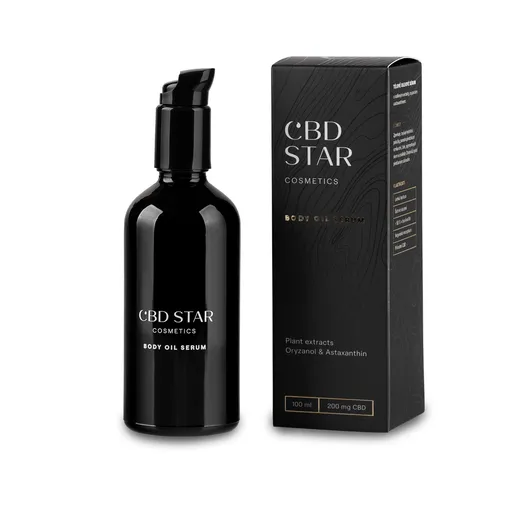 CBD STAR Body Oil Serum pro tělovou péči