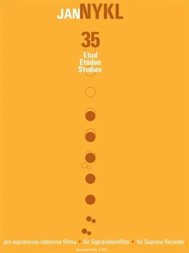 35 etud pro sopránovou zobcovou flétnu - Jan Nykl