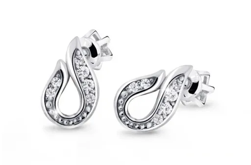 Cutie Jewellery Jedinečné náušnice z bílého zlata Z3062-30-10-X-2