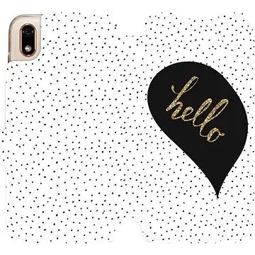 Flipové pouzdro na mobil Huawei Y5 2019 - M013P Golden hello (5903226919581)
