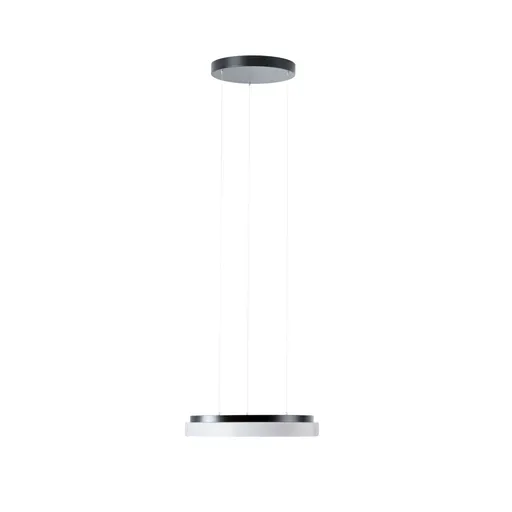 OSMONT COR72302 CORVUS LE1 závěsné plastové svítidlo černá / bílá IP40 3000 K 25W LED