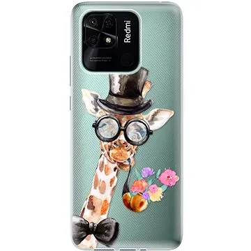 iSaprio Sir Giraffe pro Xiaomi Redmi 10C (sirgi-TPU3-Rmi10c)