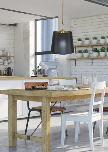 Stropní závěsná milonga e27 patina