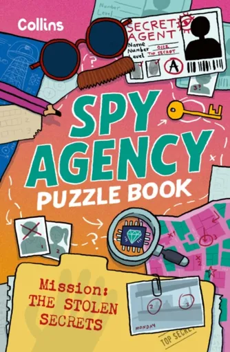 Spy Agency Puzzle Book â€“ The Stolen Secrets - Collins Kids