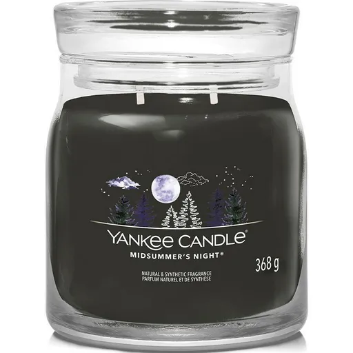 Yankee Candle Vonná svíčka střední Signature Midsummer’s Night, 368 g, M