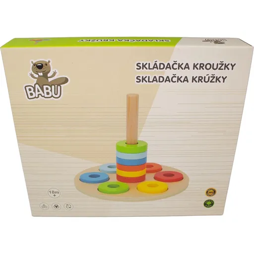 BABU - Hra věž s kroužky
