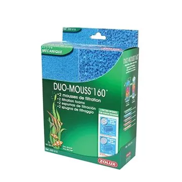 Zolux Duo-Mouss 160 filtrační molitan 2 ks (3336023306162)