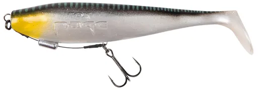 Fox rage gumová nástraha zander pro shad loaded uv silver halo - 18 cm