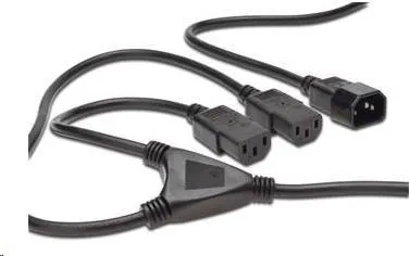 PREMIUMCORD Kabel napájecí 230V prodlužovací Y - 1xM/2xF