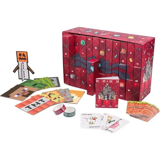 Minecraft adventní kalendář premium