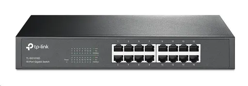 TP-Link switch TL-SG1016D (16xGbE, fanless)