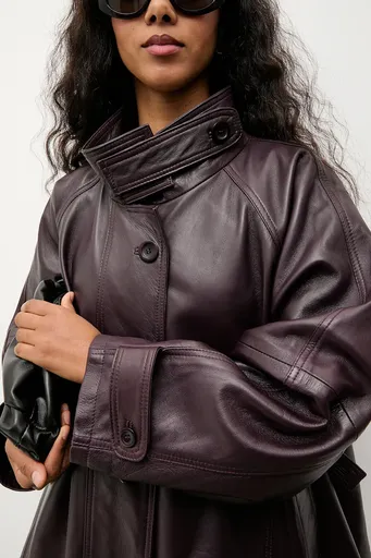 Kožená bunda Answear.LAB