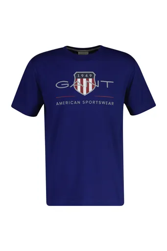TRIČKO GANT REG ARCHIVE SHIELD SS T-SHIRT RICH NAVY