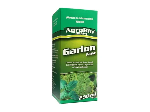 Přípravek k hubení dřevin, buřeně a dvouděložných plevelů AGROBIO Garlon New 250ml - rozbaleno