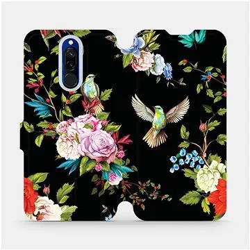Flipové pouzdro na mobil Xiaomi Redmi 8 - VD09S Ptáčci a květy (5903516076611)