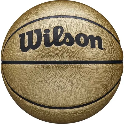 Wilson GOLDEN EDITION Basketbalový míč, zlatá, velikost