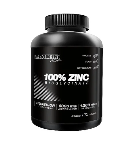 PROM-IN Zinc Bisglycinate 100% 120 tablet