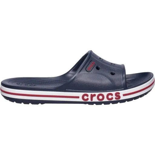 Crocs BAYABAND SLIDE Unisex pantofle, tmavě modrá, velikost 36/37