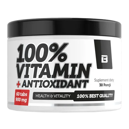 HiTec Nutrition 100% vitamin + antioxidant - 120 kapslí