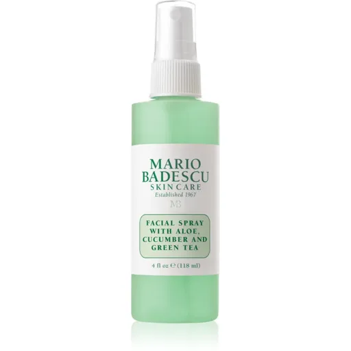 Mario Badescu Facial Spray with Aloe, Cucumber and Green Tea chladivá a osvěžující mlha na unavenou pleť 118 ml