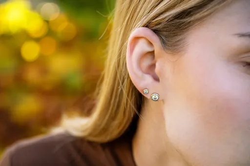 Agato Elegantní stříbrné náušnice pecky AGT-E057PW 0,5 cm