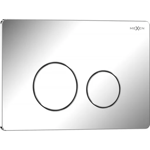 MEXEN Tex 06 splachovací tlačítko, chrom lesklá 6106-03