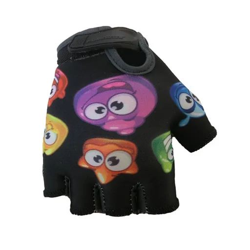 Dětské cyklo rukavice POLEDNIK Baby Želáci černá 2