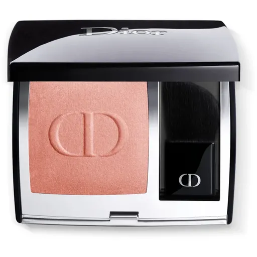 DIOR Rouge Blush kompaktní tvářenka se štětcem a zrcátkem odstín 449 Dansante (Satin) 6.4 g