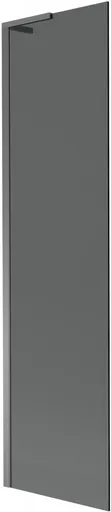 MEXEN/S Next L vanová zástěna FIX 50 x 150, grafit, grafit metal 895-050-000-03-40-95