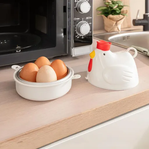 Die moderne Hausfrau Vařič vajec do mikrovlnné trouby Kuře