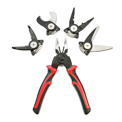 Kleště s 5 nástavci