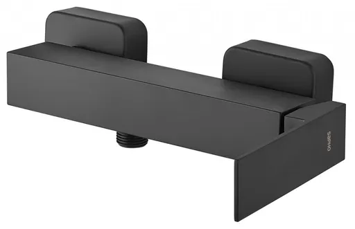 SAPHO SPECTRE nástěnná sprchová baterie, černá mat 1102-71B